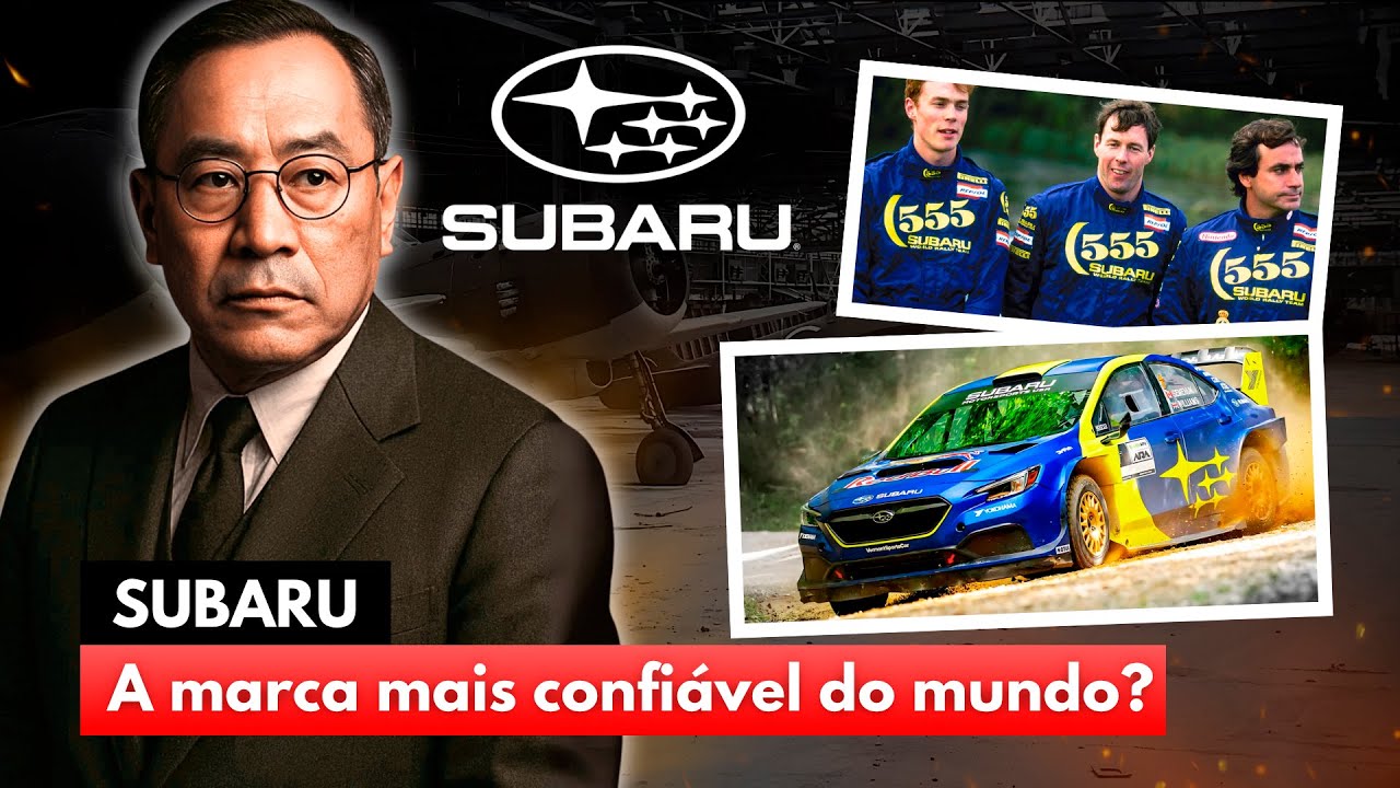 De Aviões de Guerra a Lendas dos Ralis 🏁 História da Subaru