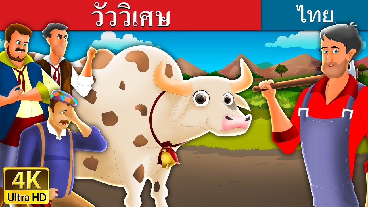 วัววิเศษ | Magic Cow in Thai | @ThaiFairyTales