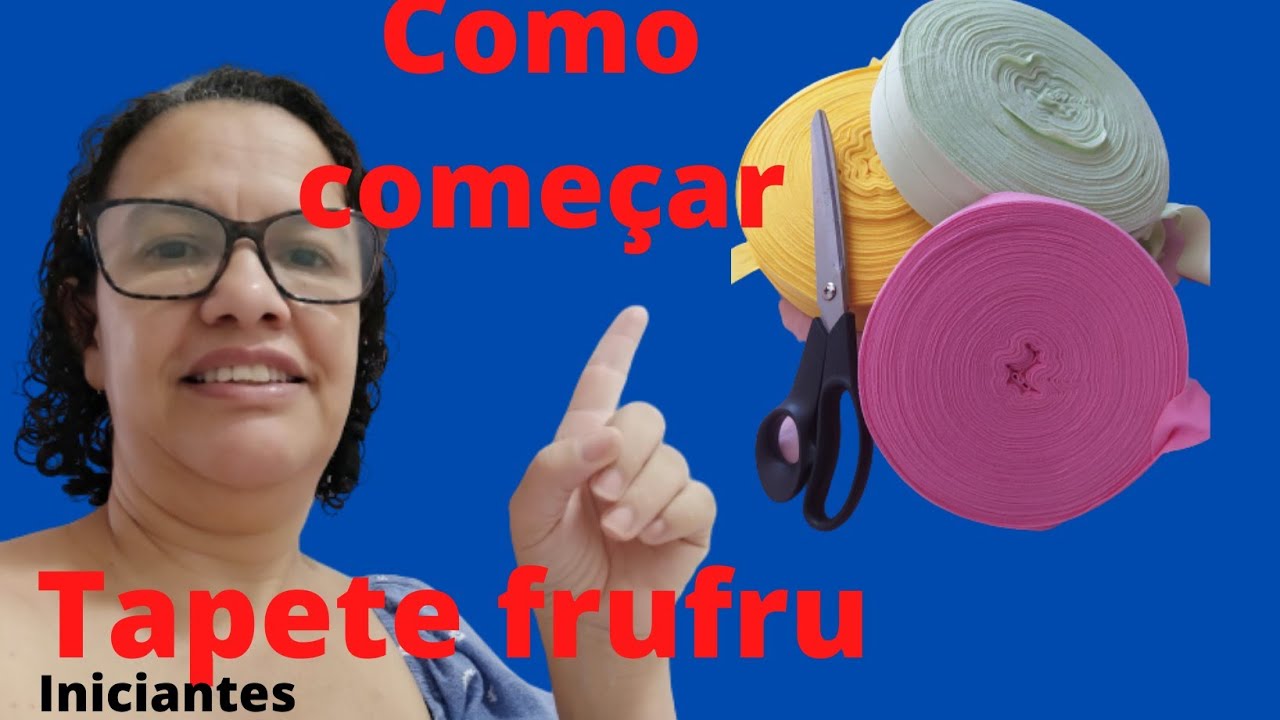 TAPETES FRUFRU #comocomprar  material @Jovelino07