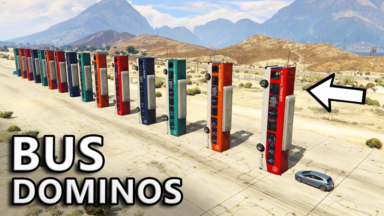GTA V - Will Bus Dominos Work?