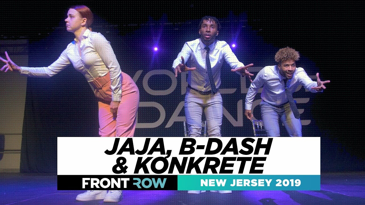 Jaja, B-dash & Konkrete | FRONTROW | World of Dance New Jersey 2019 | 