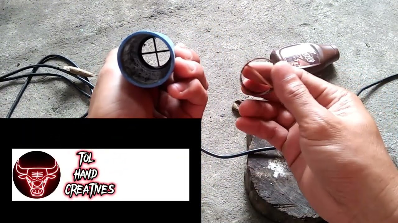 DIY LATEST SIMPLE TELESCOPE FOR MARBLE GUN