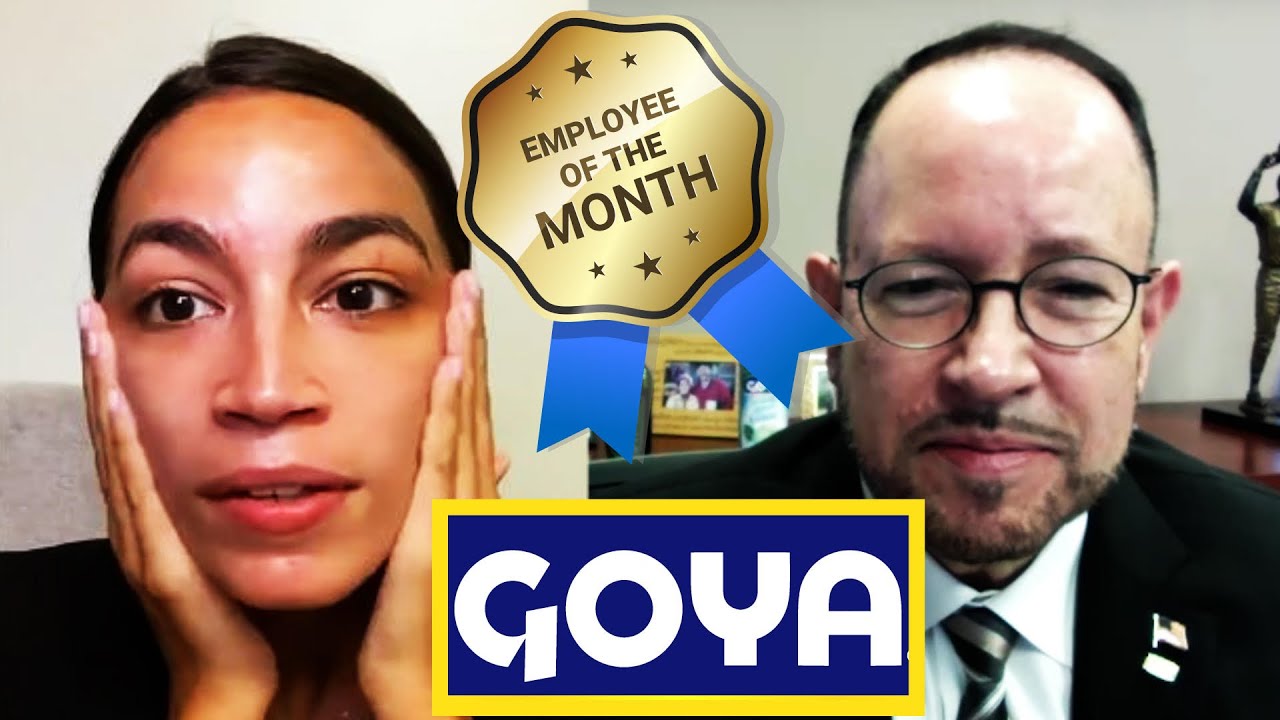 AOC Is Goya's 'Employee Of The Month' After Failed Boycott Boosts Sales