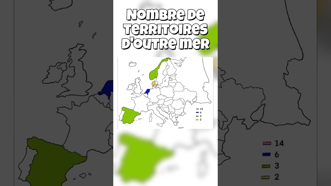 Quel pays europ&eacute;en a le plus de territoires d'outre mer #g&eacute;ographie #outremer #france