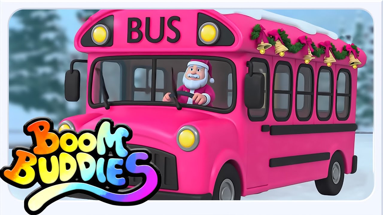 Las  Navidad Ruedas del Autobús 🎅🎄 Gran Compilación Infantil rimas