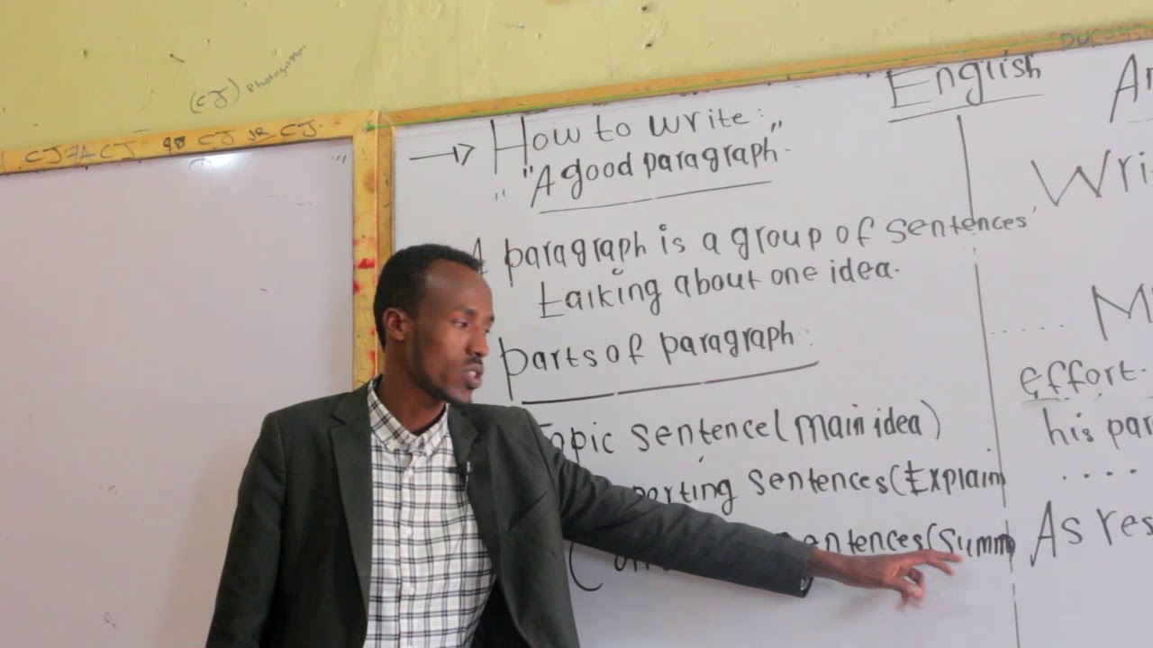 How to write a good paragraph?