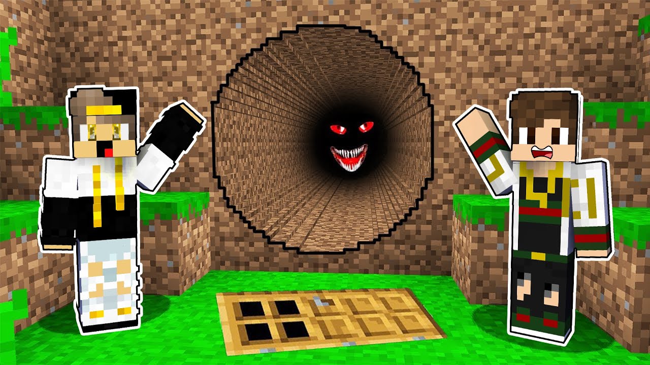 فلم ماين كرافت: الفقير و الغني الطيب ضد الغني الشرير و الحفرة المرعبة (نهاية صادمة)🤣|MineCraft Movie
