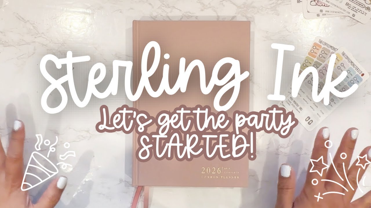 Setting up my Sterling Ink A5 Complete Planner for 2026! 