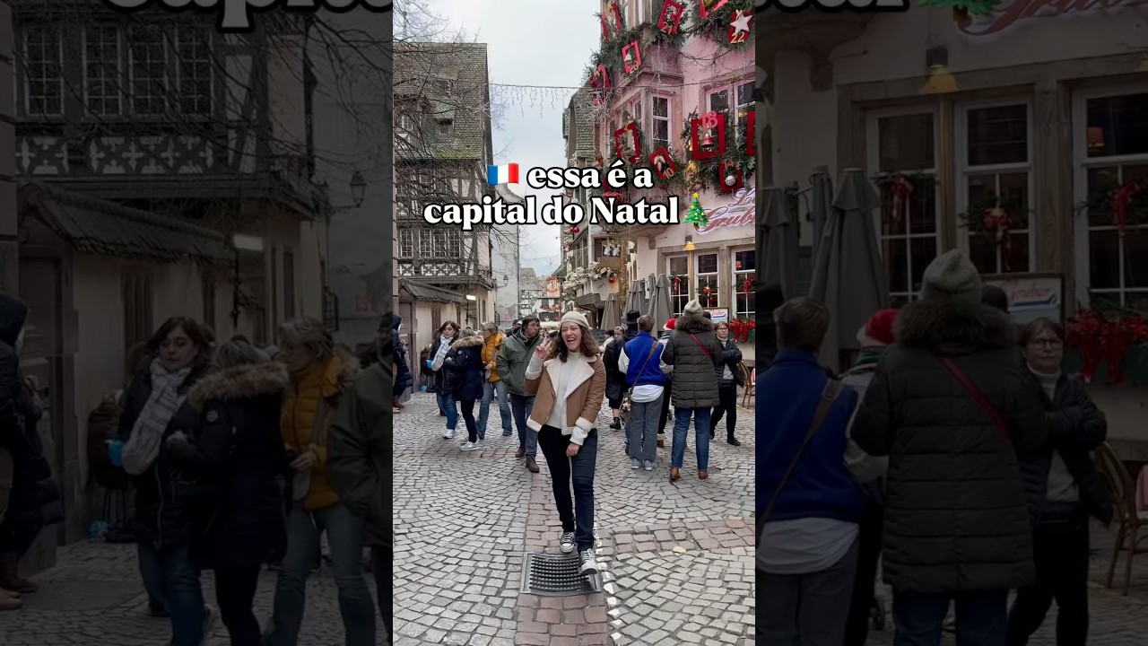 Essa &eacute; a incr&iacute;vel Fran&ccedil;a! #christmas #natal #viagem #europa #fran&ccedil;a #estrasburgo