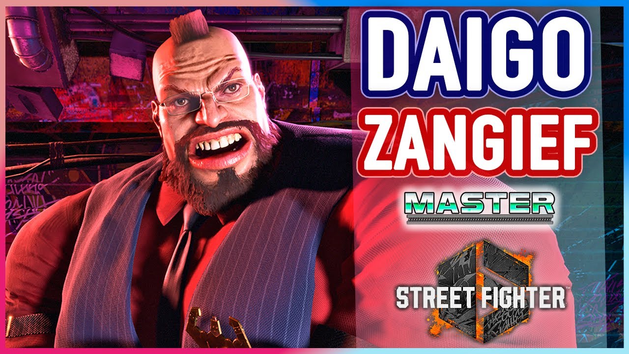 SF6 🔥 Daigo + Zangief !! 🔥 Street Fighter 6