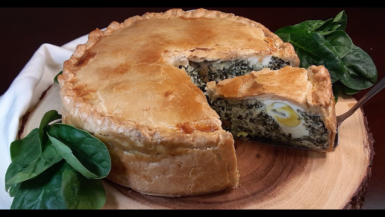 Savory Italian Easter Pie | Torta Pasqualina Ricetta