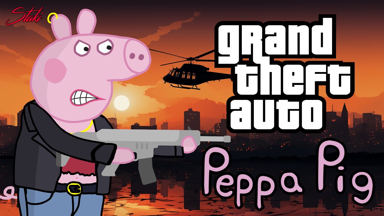 Peppa Pig GTA | Peppa Pig in Grand Theft Auto