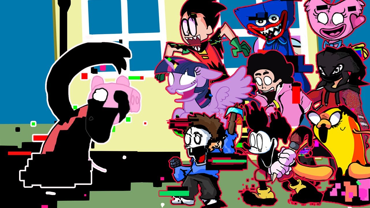 FNF - Dear Brother But All Pibby Characters Sings It 🎤 (Every Turn a Different Character Sings)