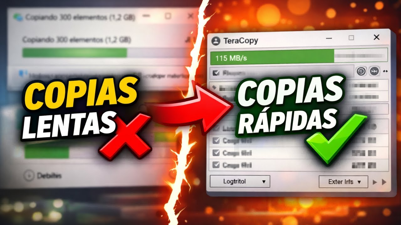 Copiar archivos en Windows así es MUCHO más rápido