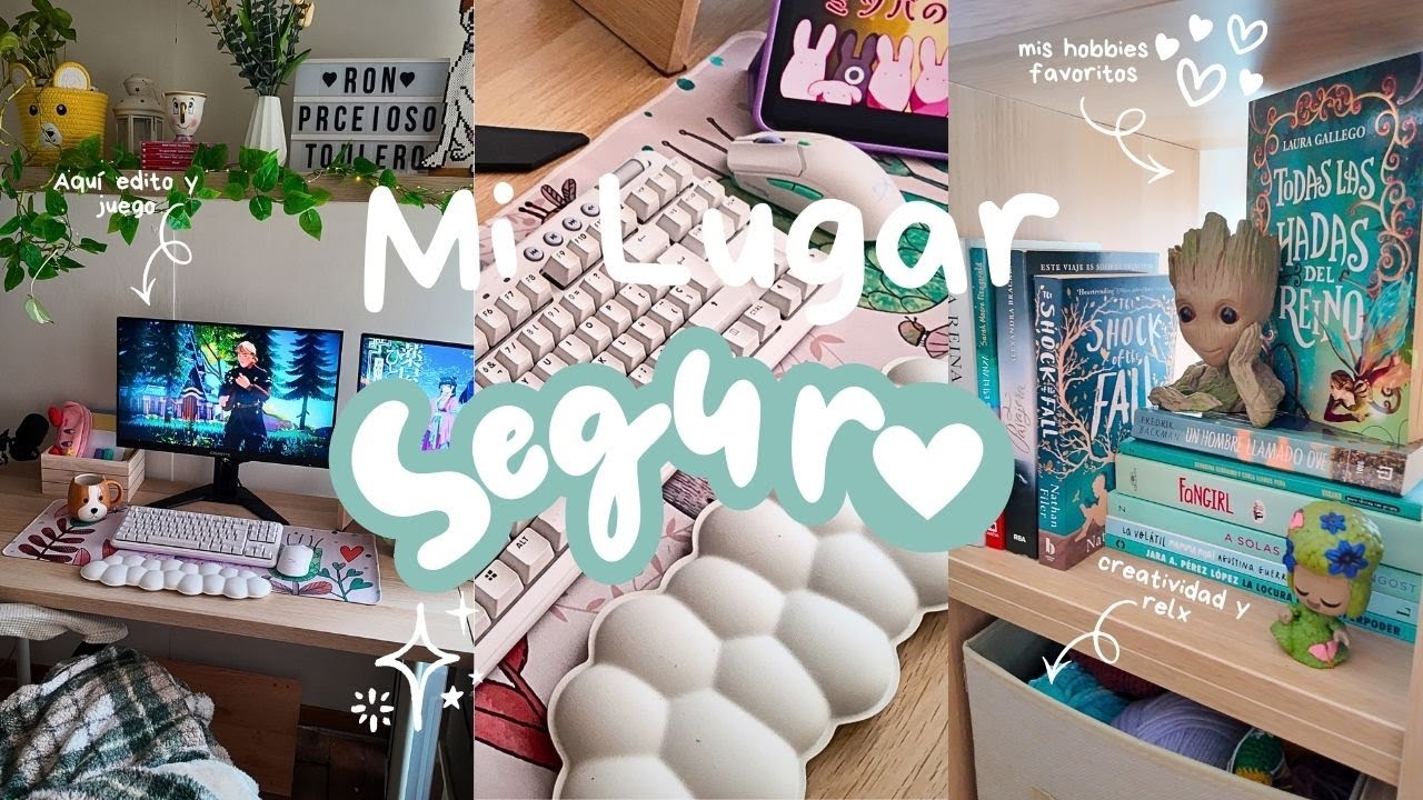 Tour por mi escritorio cozy para un a&ntilde;o sin estr&eacute;s✨