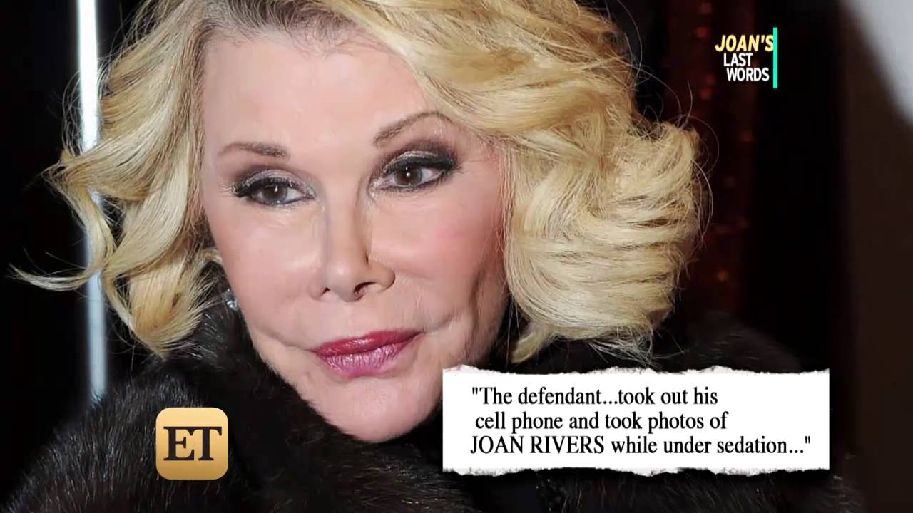 Joan Rivers - Medical Malpractice Case - Ben Rubinowitz & Jeffrey Bloom