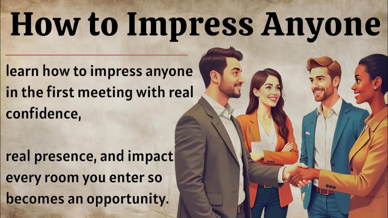 How to Impress Anyone in First Meeting || Attract People in 90 Sec || Improve Your English Fluency 