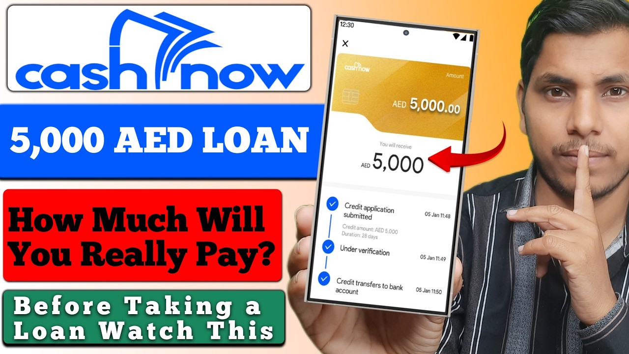 CashNow 5000 AED Loan Full Review 2026 | EMI Structure, Charges & Risks Explained