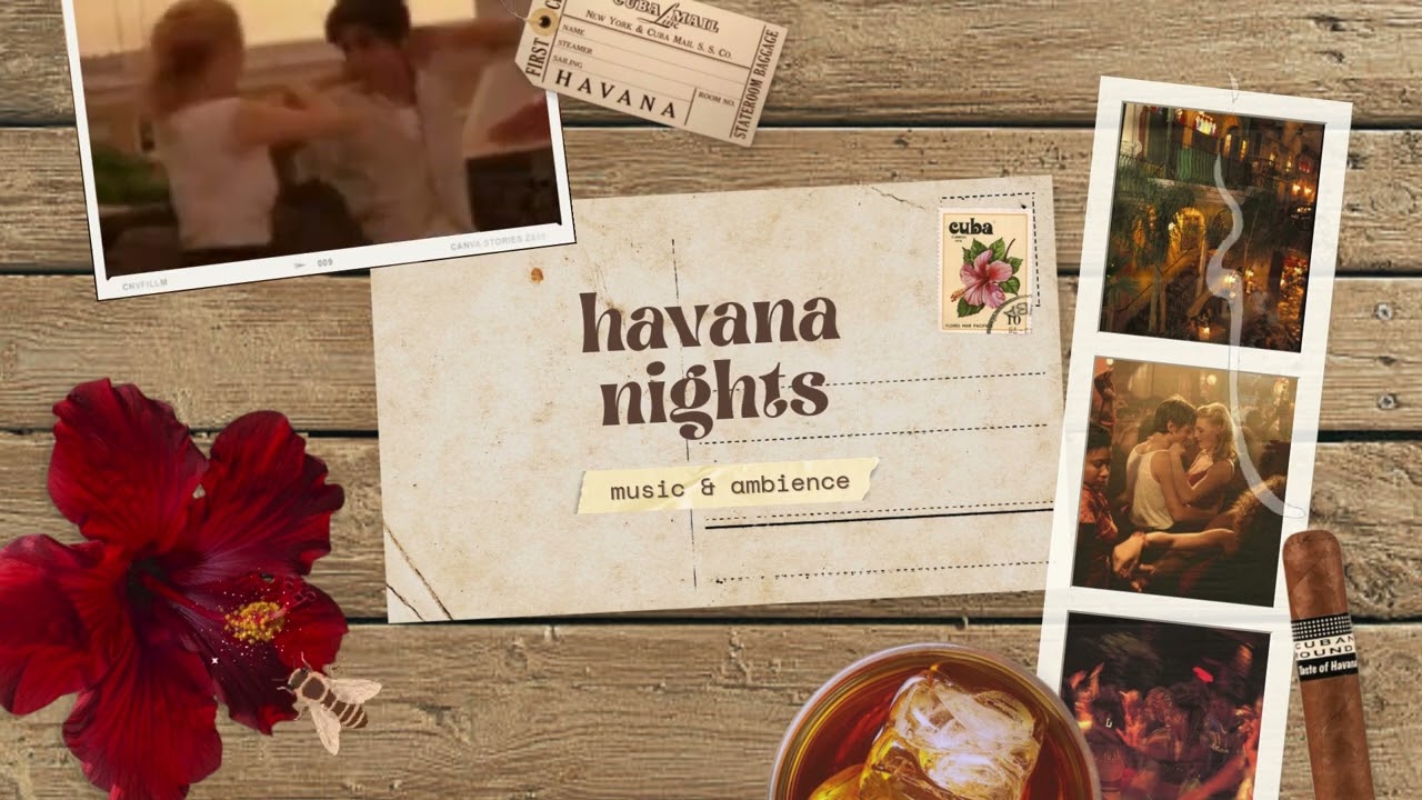 HAVANA NIGHTS 💃🏽✨ | a summer mixtape (music & ambience)