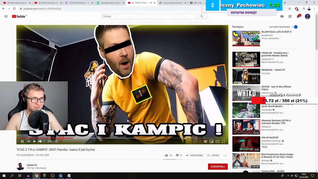MULTI REAKCJA NA PIOSENKĘ O SQBUNNYM !