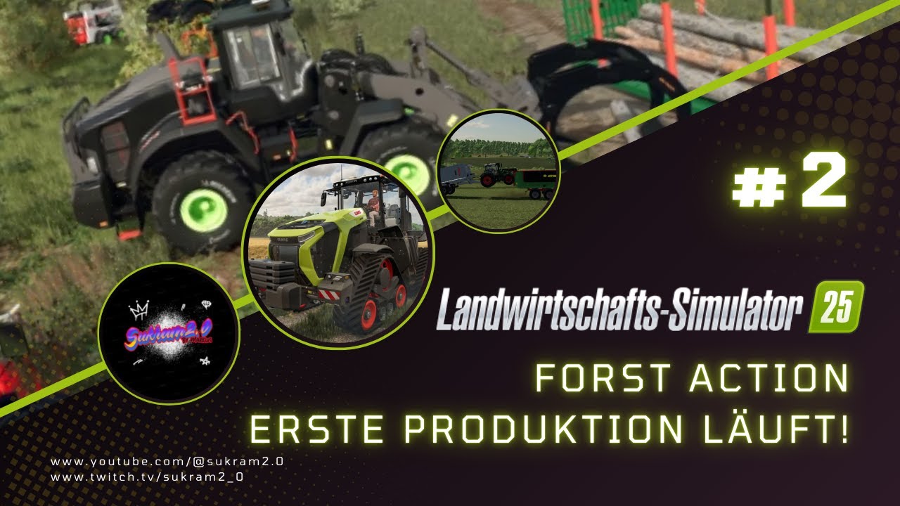 Baum nach Baum fällt | LS25 Forst Action #2 | Sukram2.0