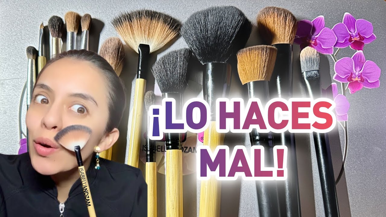 Paso a paso con Zoom: ¿Cómo usar CADA brocha de maquillaje?