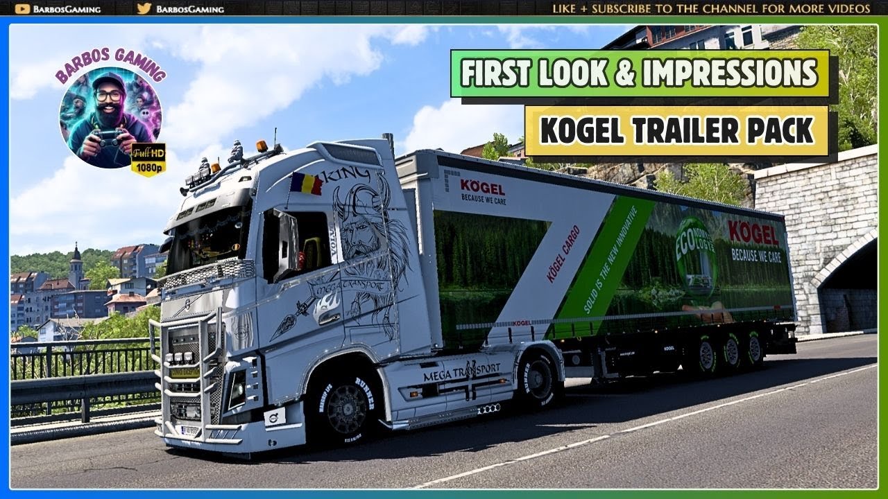 Kogel Trailer Pack FIRST LOOK - Euro Truck Simulator 2 - ETS2 DLC