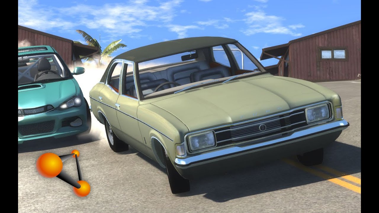 BeamNG.Drive Mod : Ford Cortina (Crash test)