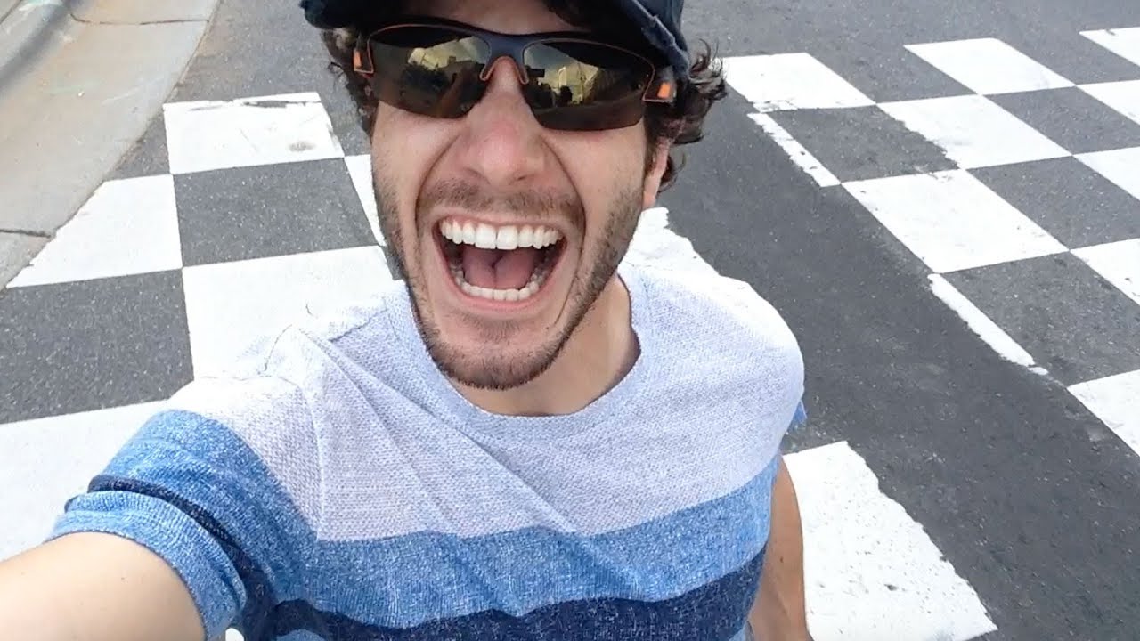 Overly Excited Tourist Goes High Octane In Charlotte