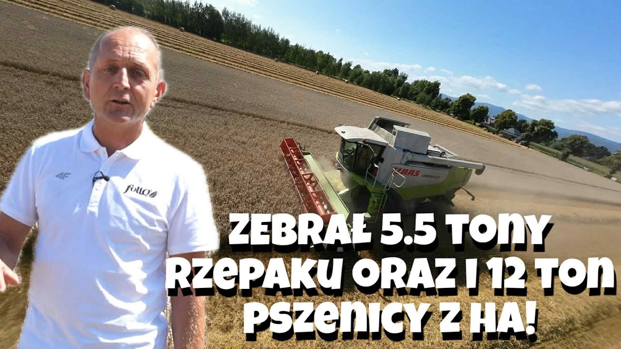 Od wielu lat w swoim gospodarstwie zbiera rekordowe plony! Co jest kluczem do sukcesu?