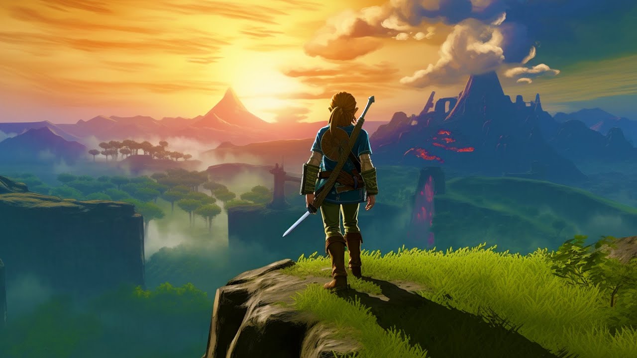 Link Visits The Kakariko Fairy - Relaxing Zelda Ambience Music