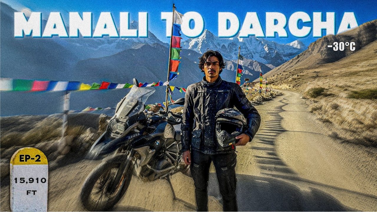 Manali to Darcha &ndash; The Untouched Beauty of Lahaul | Epic Himalayan Road Journey 🚗❄️