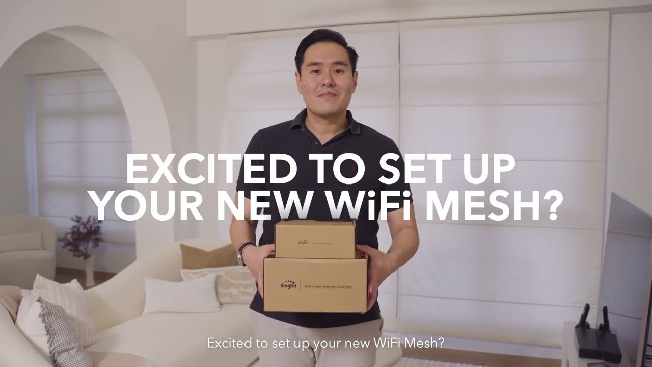 DIY: Singtel WiFi 6 Mesh Set Up (Dual-Pack)
