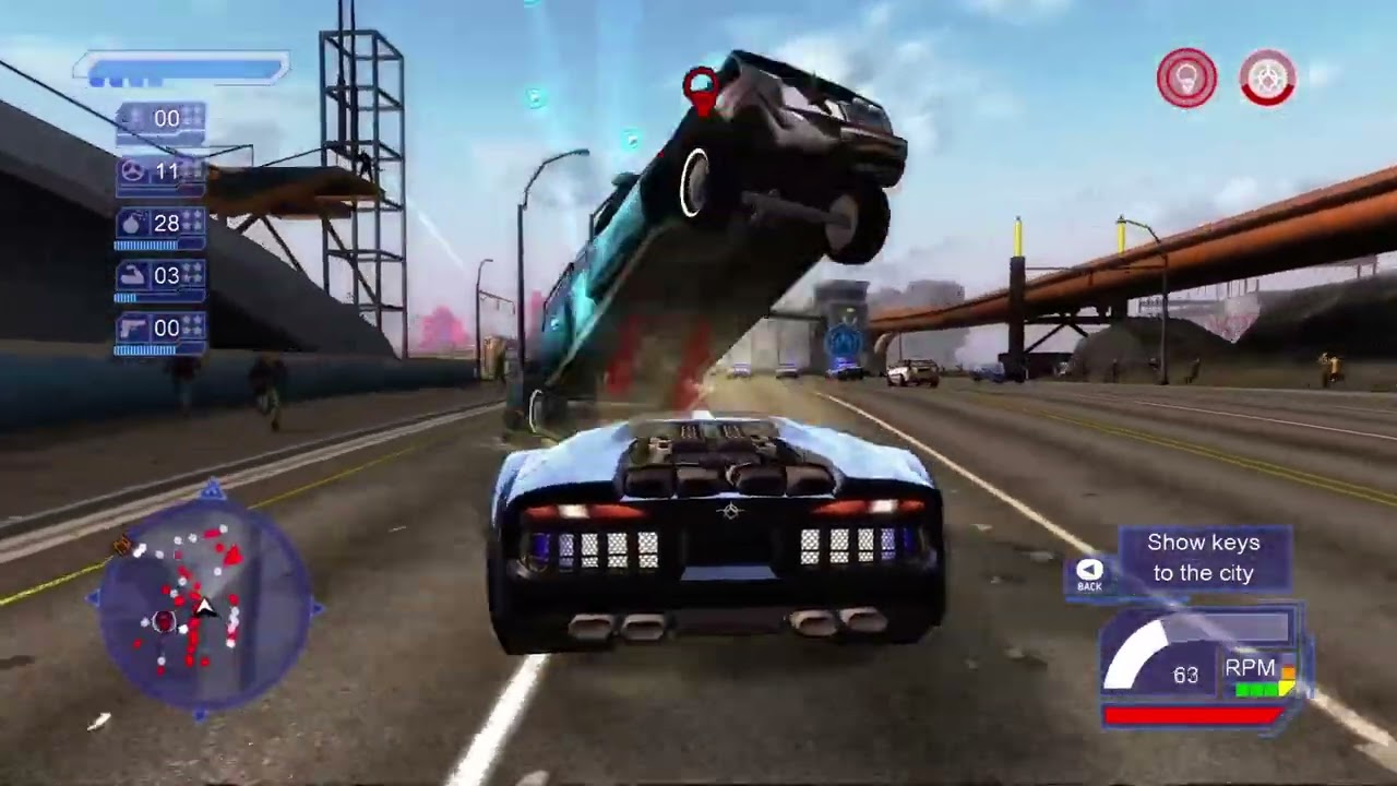 Crackdown 1 - keys to the city gameplay