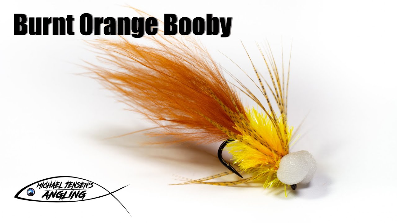 Burnt Orange Booby Fly - Streamer Fly Tying tutorial