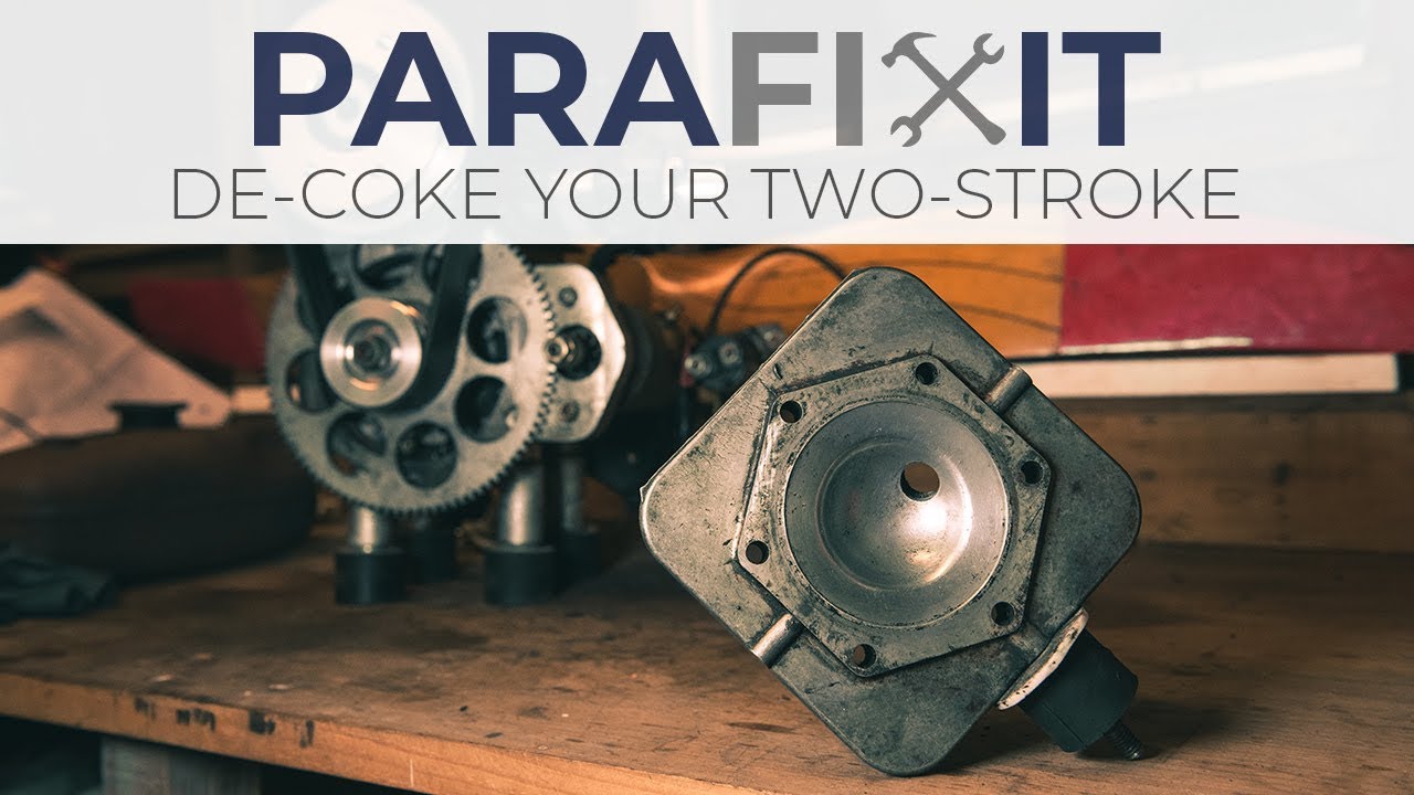 How to De Coke A 2 Stroke Engine (Carbon Clean)