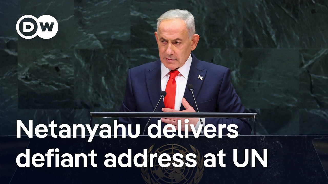 Netanyahu delivers speech at UN General Assembly | DW News