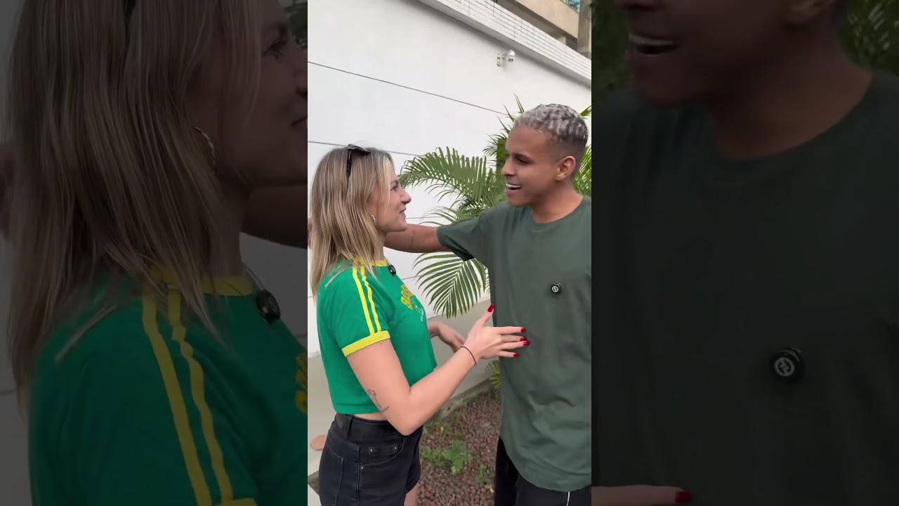 Primeiro encontro do Break e a gringa 👀