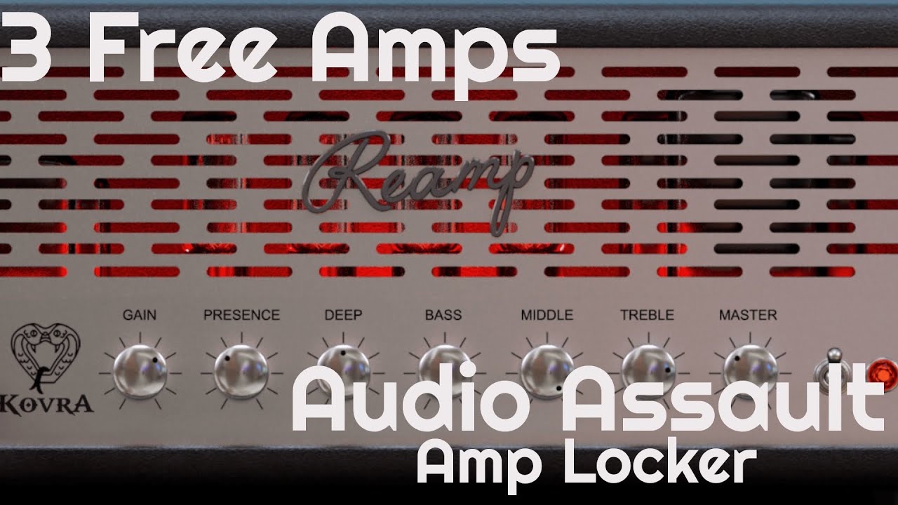 3 Free Amps for Amp Locker by Audio Assault (No Talking)