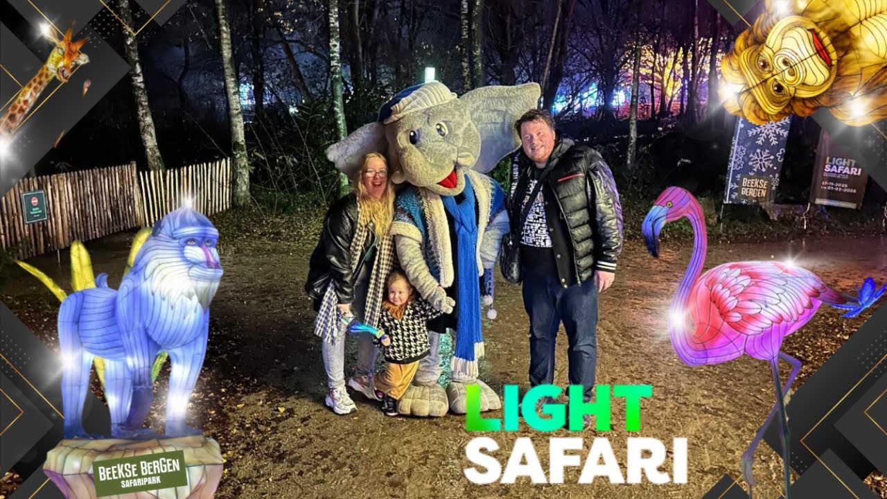 Light safari Beekse bergen 2025 - Dblaarse vlog