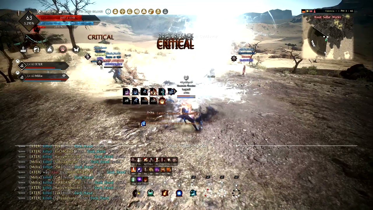 BDO Console | 297 AP | Succ Wiz / Archer PvP Montage #87