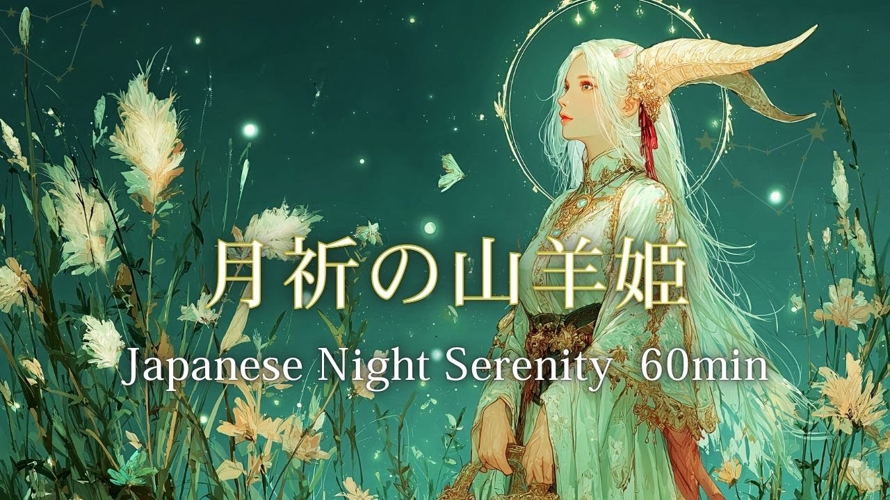 【ケルト音楽】『月祈の山羊姫』 − Silent Night Calm［作業･リラックス･睡眠］
