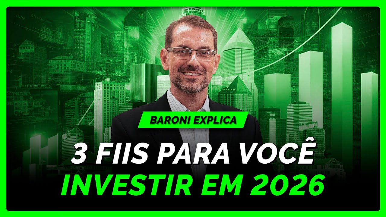 ✅ 3 ativos para montar uma carteira de fundos imobiliários segura e rentavel para 2026