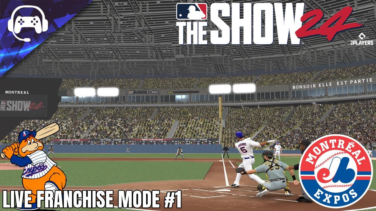 WELCOME HOME | MLB The Show 24 | Montreal Expos LIVE Franchise Mode #1