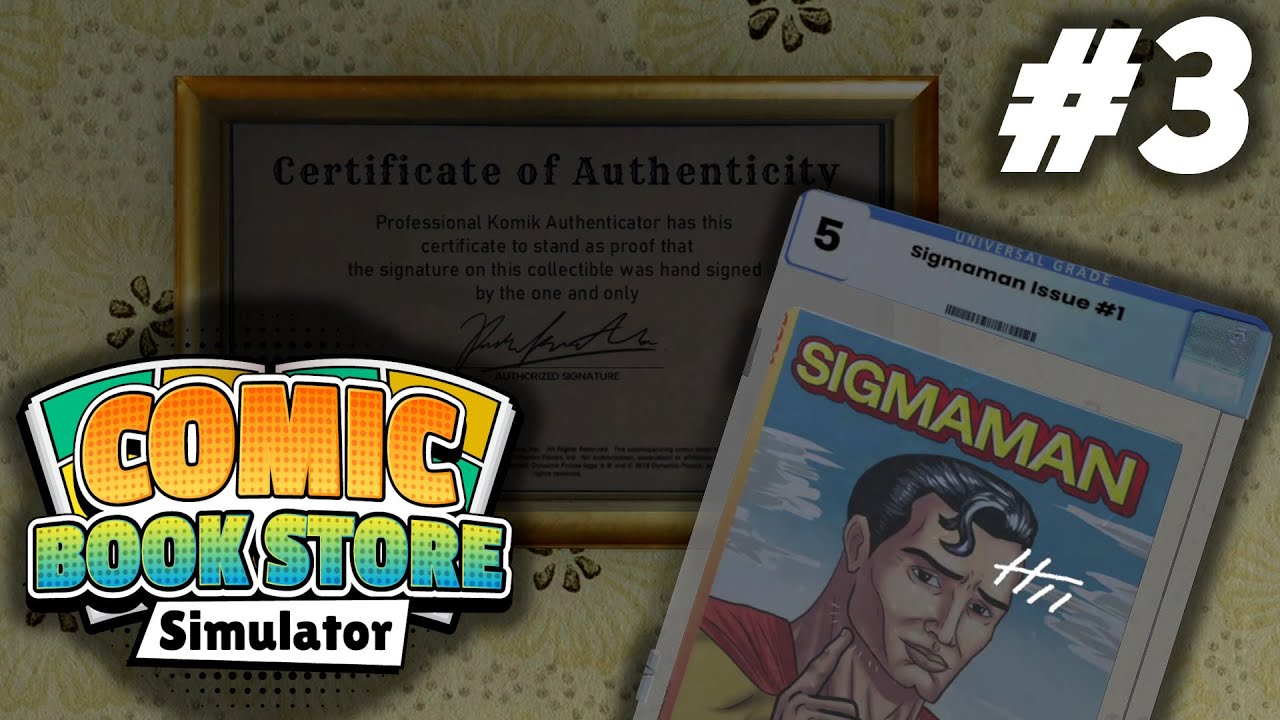 Graded Comics - Comic Book Store Simulator #3 [PC]