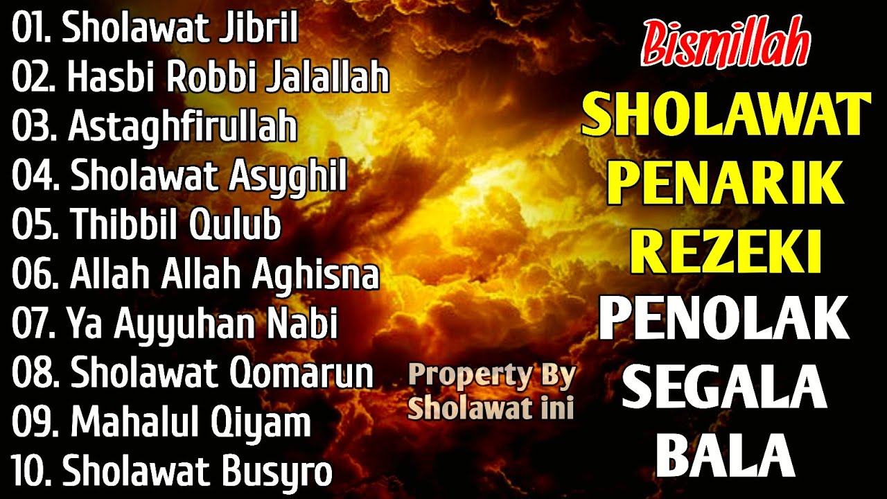 SHOLAWAT JIBRIL PEMBUKA PINTU REZEKI Astaghfirullah SHOLAWAT NABI MERDU TERBARU 2026
