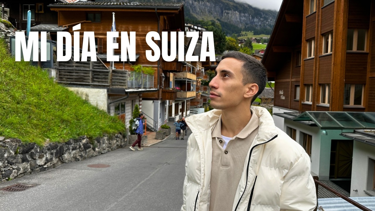 Así es un día en Suiza: SaaS, YouTube y un paseo por Wengen 🇨🇭