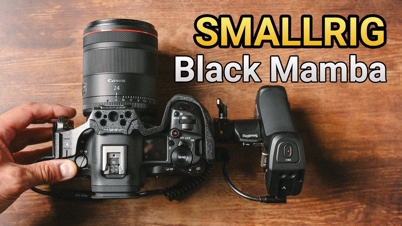 For filmmakers! Smallrig Black Mamba with rotating side handle