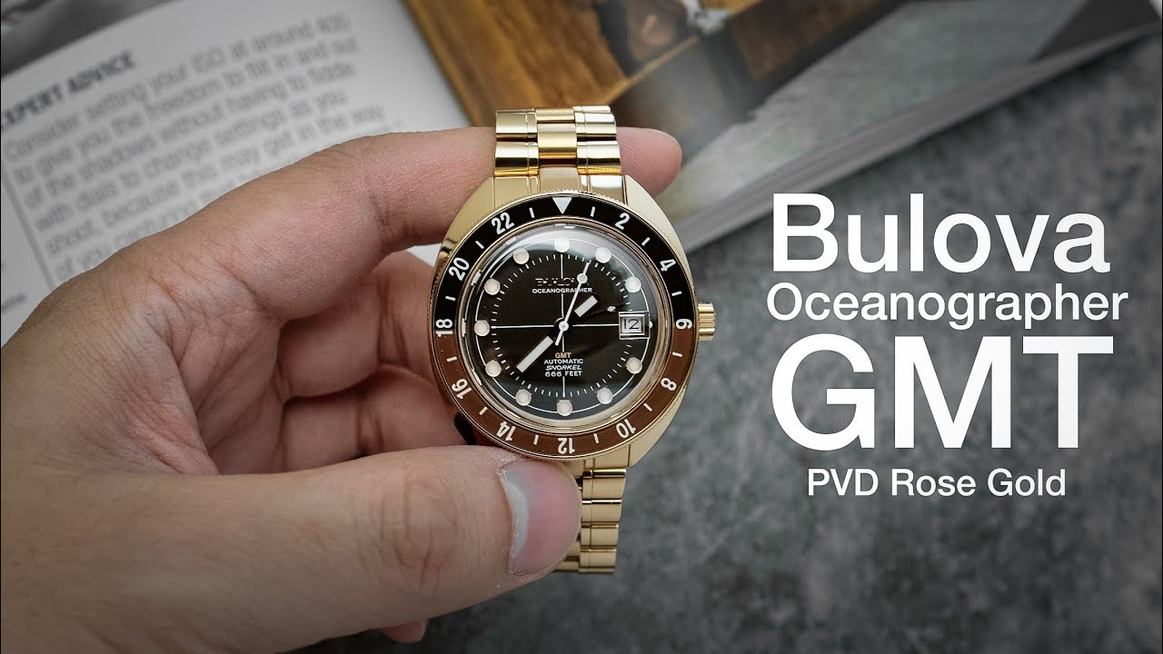 Знакомьтесь с НОВЫМИ часами Bulova Oceanographer GMT | Золотой выбор часов GMT?
