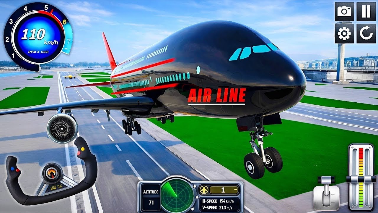 Flight Airplane City Pilot Simulator- Plane Boeing Emergency Landing For Android Gameplay 2026
